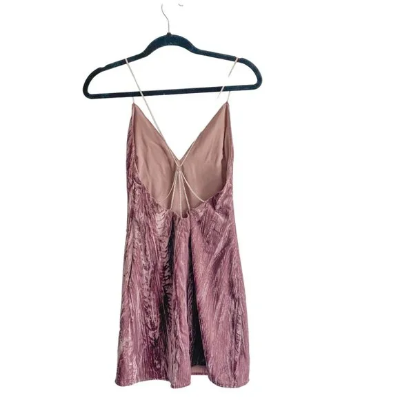 NWT NBD Vika Mini Dress in Mauve | XXS - Picture 6 of 6